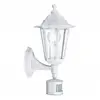 EGLO Laterna 5 - Buitenverlichting - Wandlamp Met Sensor - 1 Lichts - Wit - Helder
