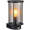 Globo wandlamp Gracey - zwart - metaal - 31360S