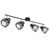 GLOBO Plafonnier Spot Design Blaha - 4 Ampoules - Gris