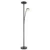 Lampadaire - Ernst - noir - métal - ø 26cm - led - 59092 - Globo