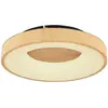 Globo - plafonnier - Jolli - naturel - métal - ø 40cm - led -