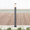 GLOBO Elegante buitenlamp | E27 | Antraciet | IP44 | RVS | 60W | Buite...