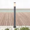 Lampadaire - Boston - anthracite - métal - ø 13cm - E27 - - Globo