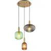 Globo - suspension - Normy - laiton - verre - ø 55cm - E27 -