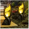 Globo Lampes solaires LED à flamme solaire pour décoration de jardin e...