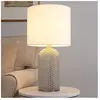 Globo Lampe de table lampe de chevet lampe de salon en verre blanc H 50 cm