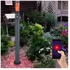 Globo Lampe de chemin avec détecteur de mouvement Smart led lampadaire...