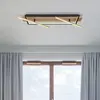 GLOBO LIGHTING Plafonnier plafonnier orientable et orientable 2x spots LED laiton aspect bois L 81 cm