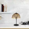 Globo, Lampe de table, Lampe de table Colly noir mat 1xE27 (E27)