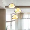 Globo Lampe suspendue lampe de salon lampe suspendue plafonnier verre couleur fumée 3 lampes