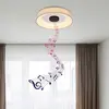 Globo - plafonnier - Terpsa - blanc - métal - Ø 47cm - LED -