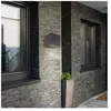 Globo Applique murale d'extérieur led aluminium verre IP54 anthracite ...