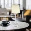 Globo Lampe de table, lampe d'appoint, variateur tactile, lampe de table led, lampe de chevet, batterie rechargeable, blanc