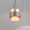 Globo Lampe suspendue plafonnier lampe suspendue lampe de salle à manger verre ambre 1 lampe