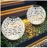 Globo - Boule solaire lampe solaire extérieur boule de jardin led 20 c...
