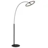 GLOBO LIGHTING Lampadaire Arc lampadaire lampe de salon noir variateur tactile LED H 190,4 cm