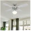 Globo Ventilateur de plafond avec éclairage Interrupteur à tirette avant inversé Lampe en verre Ventilateur de machine à vent, verre en métal chromé, froid
