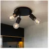 Globo Plafonnier spot de plafond 3 lampes orientable luminaire de salo...