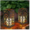 Globo - Lanterne solaire effet feu bougie led lampe solaire lampe sola...
