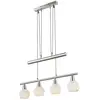 Globo hanglamp Elliott - nikkel - metaal - 54341-4Z