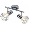 GLOBO LIGHTING Spot - Ø 25,5 x H 15 cm - Chromé