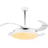 Globo - Ventilateur de plafond Cabrera Blanc 100 cm avec led