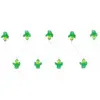 Globo - Guirlande lumineuse cactus guirlande lumineuse verte salon lam...