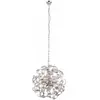 Globo hanglamp Falla - chroom - metaal - 50 cm - E14 fitting - 51505-4...