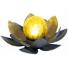 Globo - Lampe d'extérieur led solaire fleur de lotus éclairage de jard...