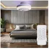 Globo Ventilateur de plafond avec télécommande plafonnier ventilateur refroidisseur de lumière de salon, métal noir aspect bois, minuterie cct, led, d 46 cm
