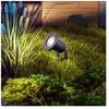 Spot de jardin avec piquet de terre éclairage d'allée lampe d'extérieu...