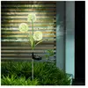 Globo - Lampe solaire d'extérieur à led, décoration de jardin, lampe d...