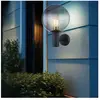 Lampe d'extérieur en acier inoxydable applique murale extérieur E27 la...