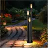 Lampadaire, éclairage de chemin, lampe d'extérieur en acier inoxydable...