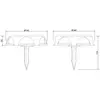 Globo Lighting - Lampe solaire noire Lampe extérieure Lampe murale Lam...