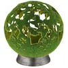 Globo - Lampe solaire d'extérieur boule led lumière de jardin vert poi...