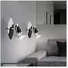 Globo Spot applique murale couloir lampe de lecture salon, acier fer argent noir, 1x douille E14, HxL 20x17 cm, lot de 2