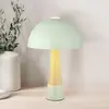 NOWA Lampe de table aspect bois vert Lampe de chevet Lampe de salon Lampe de chambre, métal, 1x E27, DxH 25x36,5 cm