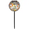 Globo Lighting - Lampe solaire gris argenté or Boule solaire pour exté...