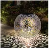 LED solaire lumière extérieure jardin chemin éclairage boule plug lamp...