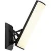 Applique d'extérieur led alu plot terrasse façade gris clair réglable ...