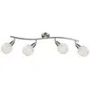 Globo 54341-4 Spot, Nickel, 4 W, Argent