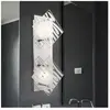 Globo Applique murale chrome applique murale verre couloir lampe escal...