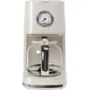 SILVA Schneider Cafetière Retro Style Nostalgia 150, blanc crème, 900 W, 1,5 l, 4 à 12 tasses, cadran pour le temps de maintien au chaud, réservoir à filtre amovible, fonction maintien au chaud, arrêt automatique