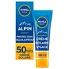 NIVEA SUN ALPIN Crème solaire visage FPS 50 (1 x 50 ml), Protection so...
