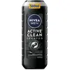 NIVEA, Shampoing, Tiefenreinigendes Shampoo für Herren (Active Clean S...