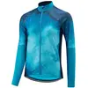 Loeffler wielrenshirt lange mouwen W Bike L/S Jersey Vapor dames - Blauw - 40