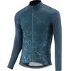 Loeffler wielrenshirt lange mouwen M Bike L/S Jersey Crush Hotbond® RF - Blauw - 52