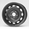 ALCAR Jante tôle 15 pouces - 5 Trous - 6x15 5x108 ET52,5 AL63,3 noir