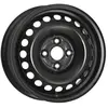 ALCAR Jante tôle 14 pouces - 4 Trous - 5,5x14 4x100 ET45 AL54 noir